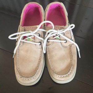 Sperry Plaid boat shoes
